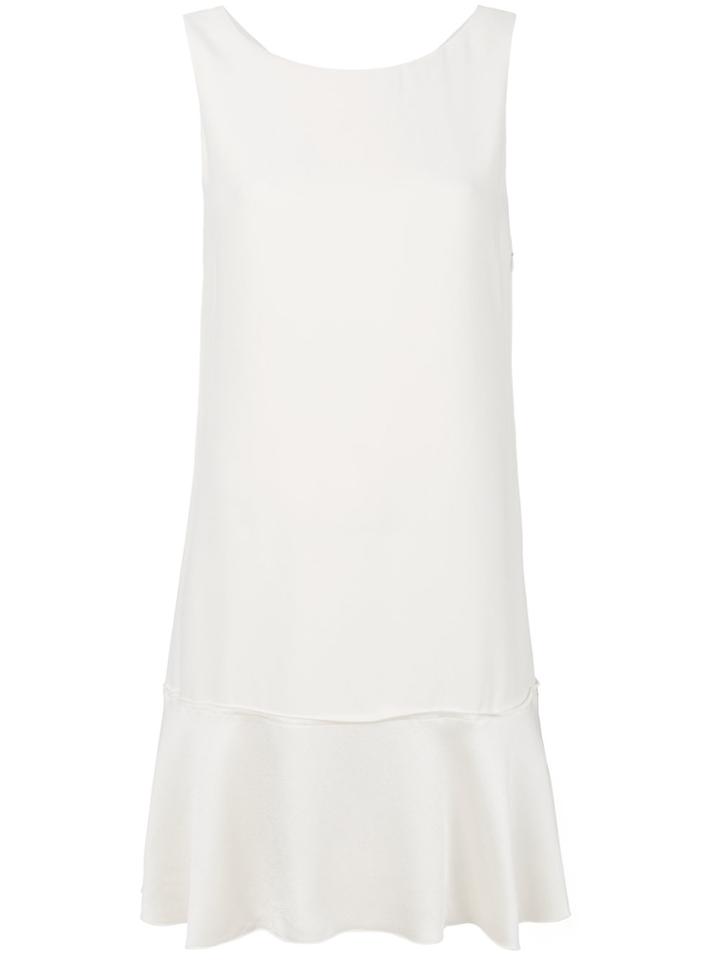 Theory Flirty Flare Dress - Nude & Neutrals