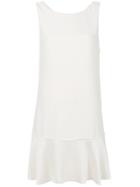 Theory Flirty Flare Dress - Nude & Neutrals