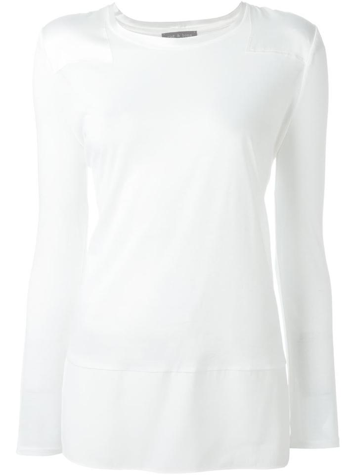 Rag & Bone Longsleeved T-shirt