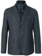 Herno - Button-down Blazer - Men - Wool - 46, Grey, Wool