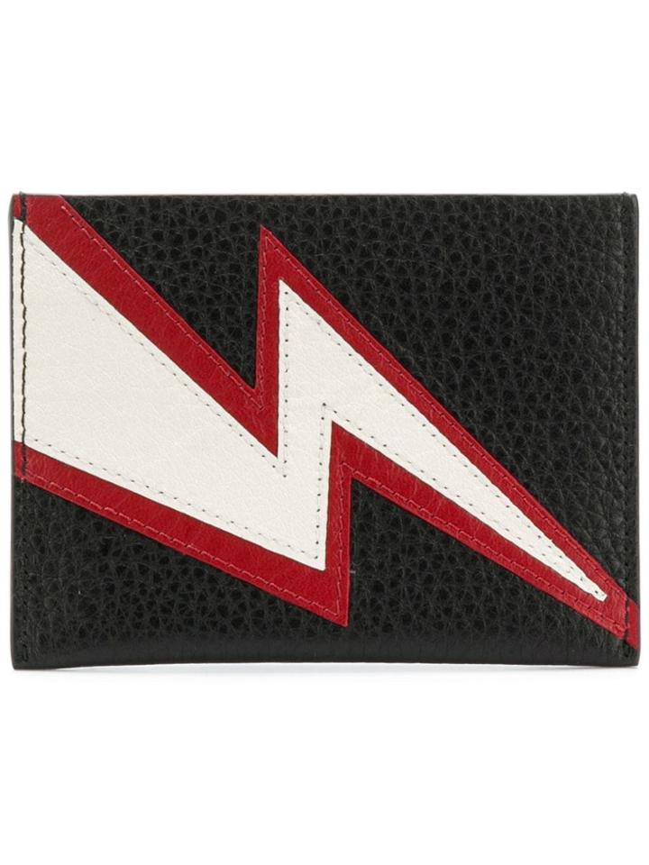 Givenchy Lightning Bolt Card Holder - Black