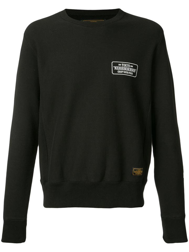 Neighborhood - Hooded Sweatshirt - Men - Cotton - M, Black, Cotton