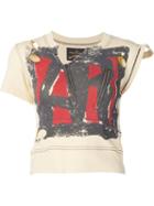 Vivienne Westwood Anglomania Ar Print 'punk' T-shirt