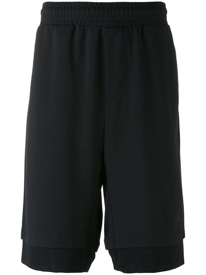 Nike - Jordan Lux Shorts - Men - Polyester/spandex/elastane/viscose - L, Black, Polyester/spandex/elastane/viscose