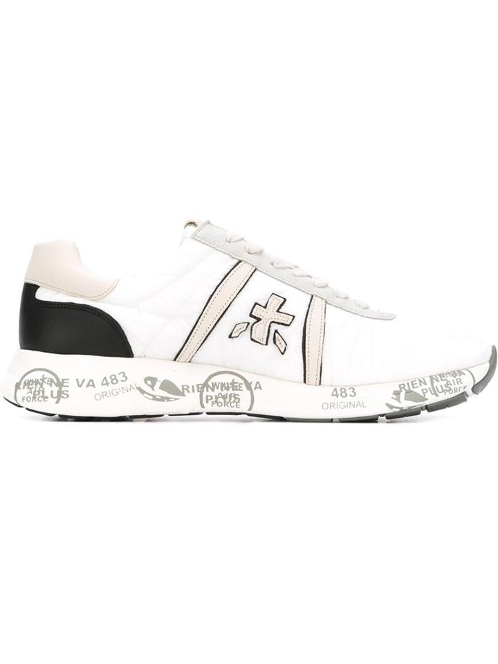 Premiata Mattew Sneakers, Men's, Size: 41, White, Leather/nylon/rubber