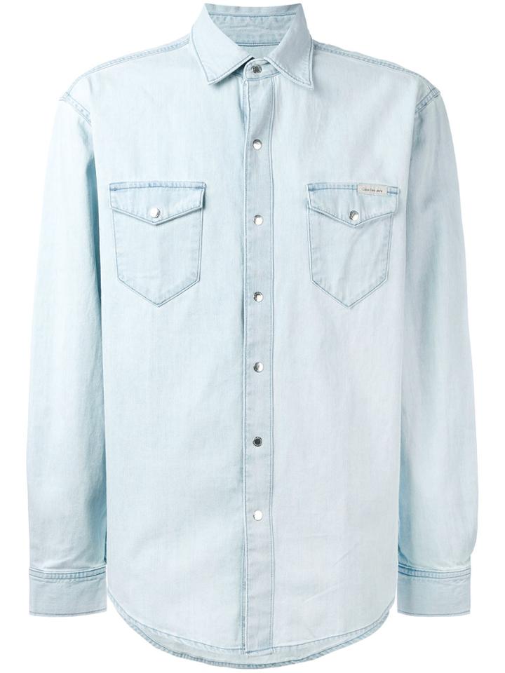 Ck Jeans Denim Shirt - Blue