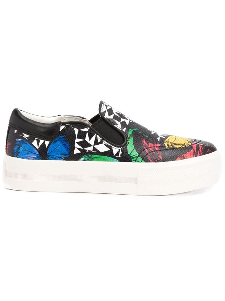 Ash Graphic Print Sneakers