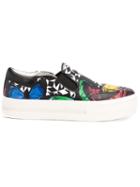 Ash Graphic Print Sneakers