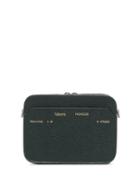 Moncler X Valextra Dado Shoulder Bag - Green