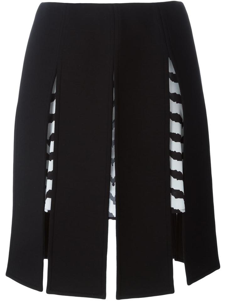 Neil Barrett Panelled Skirt