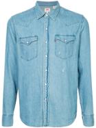 Levi's Pinned Longsleeved Shirt - Blue