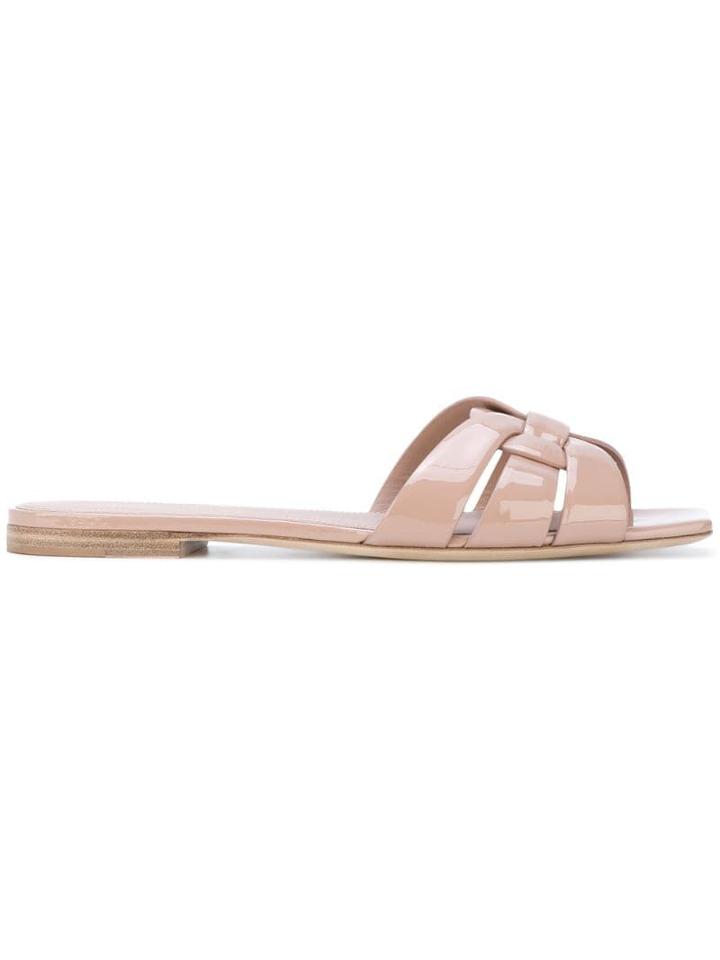 Saint Laurent Nu Pied 05 Strappy Sandals - Pink