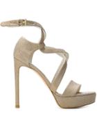 Stuart Weitzman 'glitterati' Heeled Sandals