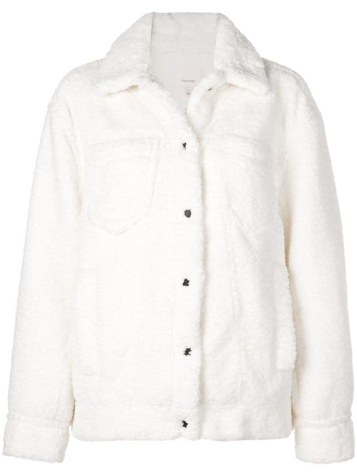 Cinq A Sept Merino Julia Jacket - White
