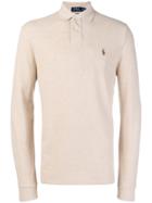Polo Ralph Lauren Long Sleeved Classic Polo - Nude & Neutrals