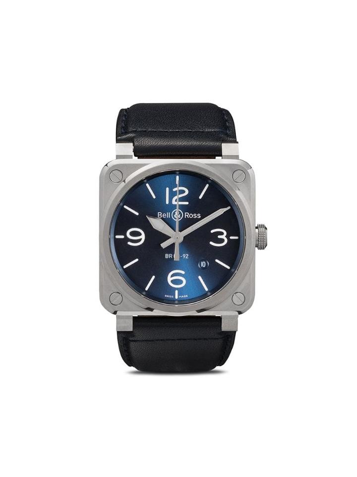 Bell & Ross Br 03-92 Blue Steel 42mm - Blue And Grey