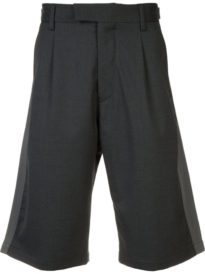 Oamc - Bermuda Shorts - Men - Polyester/spandex/elastane/wool - 32, Grey, Polyester/spandex/elastane/wool