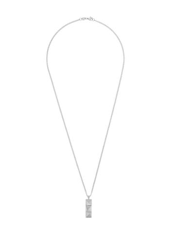 Northskull In 'n' Out Tag Necklace - Metallic