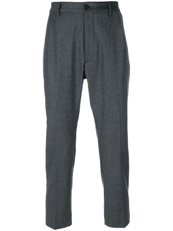 Pence Pleated Trousers - Grey