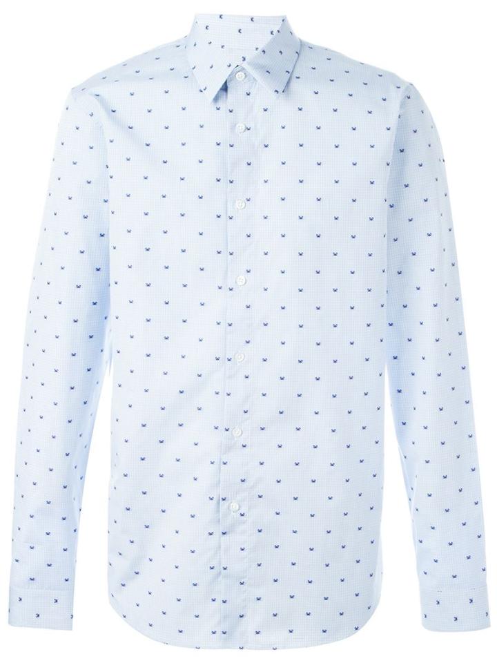 Jil Sander Small Embroidered Crab Shirt