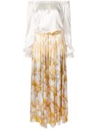 Adriana Iglesias Creek Maxi Dress - White