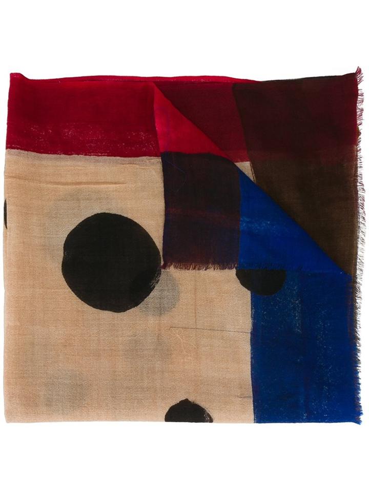 Faliero Sarti Dot Print Scarf