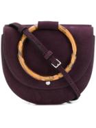 Theory Bracelet Shoulder Bag - Pink & Purple