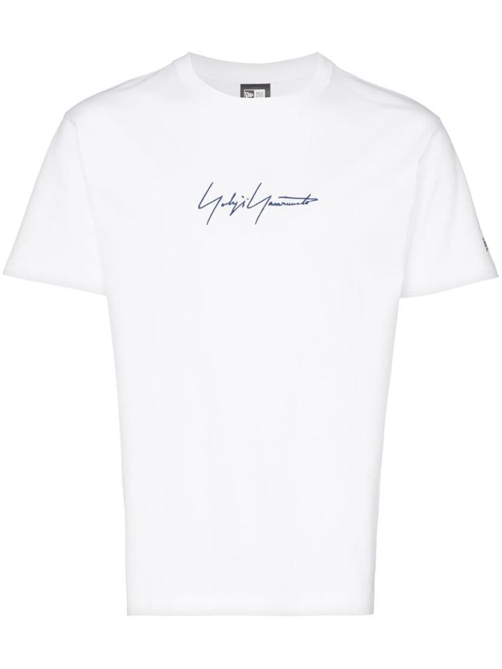 Yohji Yamamoto Signature Logo T-shirt - White