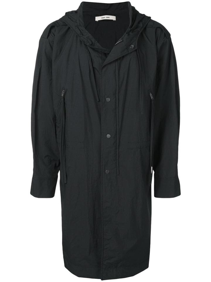 Damir Doma Classic Raincoat - Black
