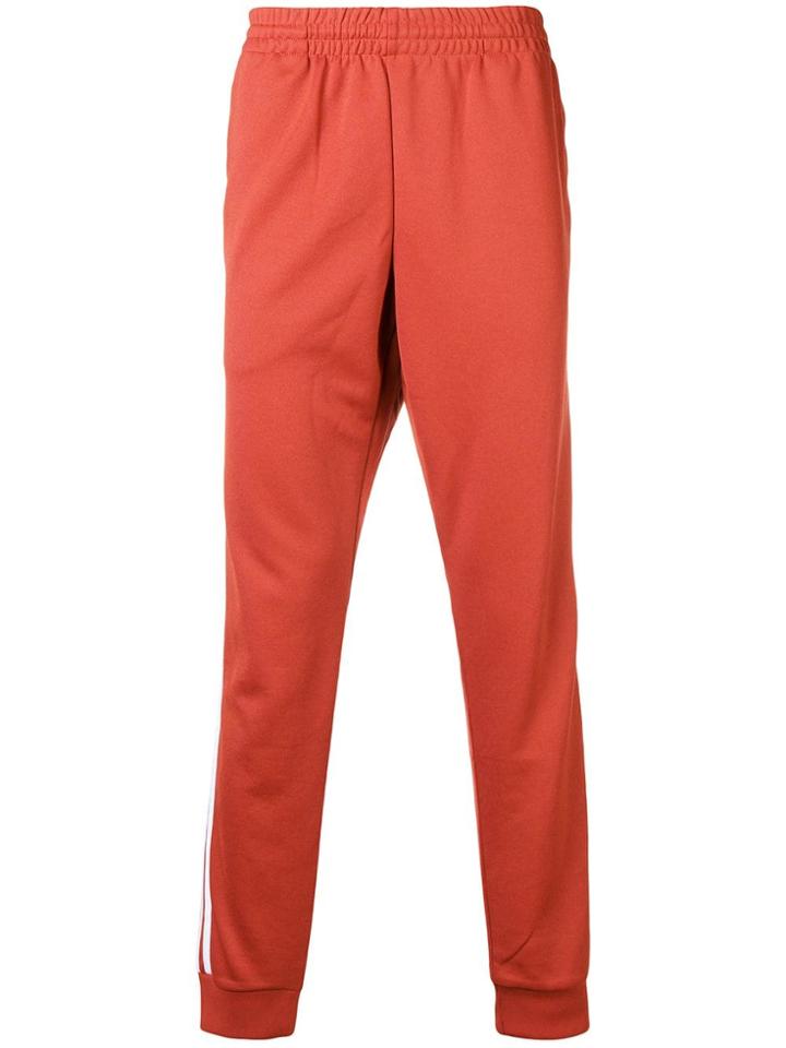 Adidas Side Stripe Track Pants - Yellow