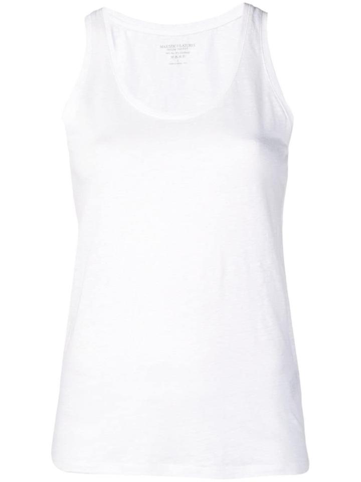 Majestic Filatures Classic Vest Top - White