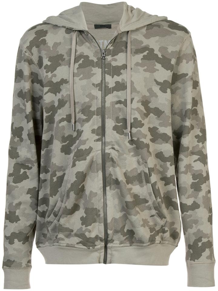 Atm Anthony Thomas Melillo Camouflage Hoodie - Green
