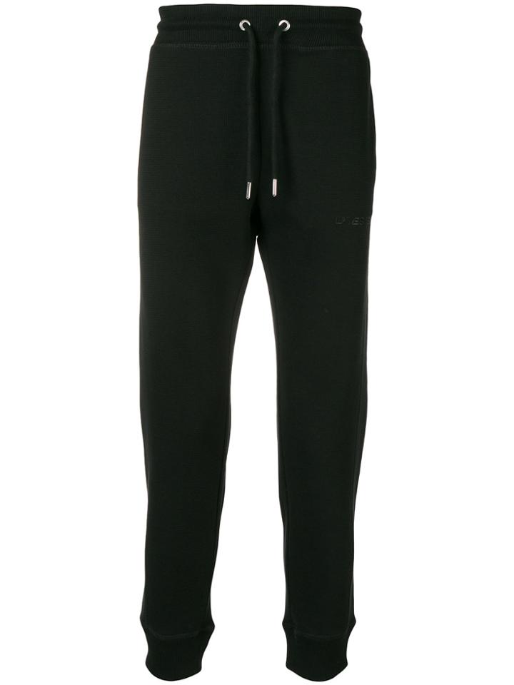 Diesel Elasticated Waistband Trousers - Black