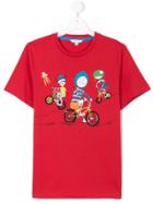 Little Marc Jacobs Illustrated T-shirt - Red
