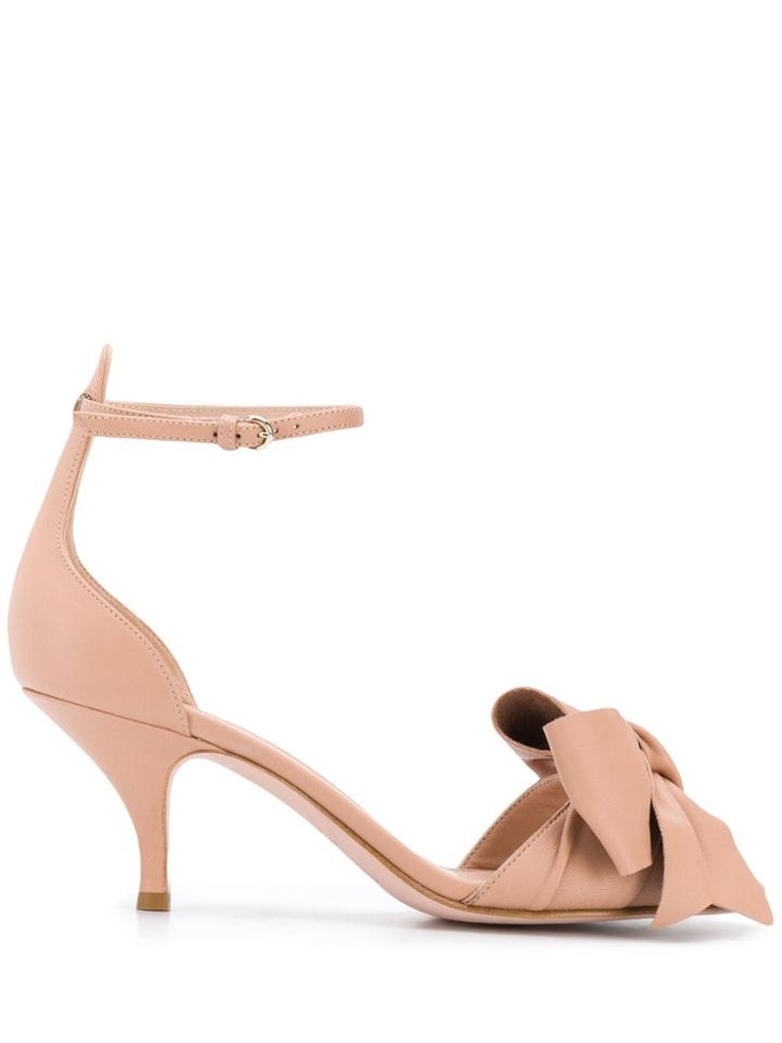 Red Valentino Flow Bow Sandals - Neutrals