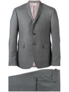 Thom Browne Classic Suit With Tie In Super 120's Twill - Grey