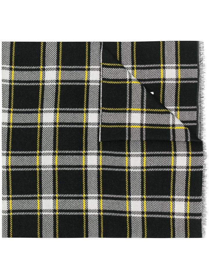 Givenchy Check Scarf - Black