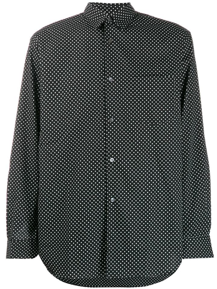 Comme Des Garçons Shirt Polka Dot Shirt - Black