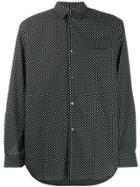 Comme Des Garçons Shirt Polka Dot Shirt - Black