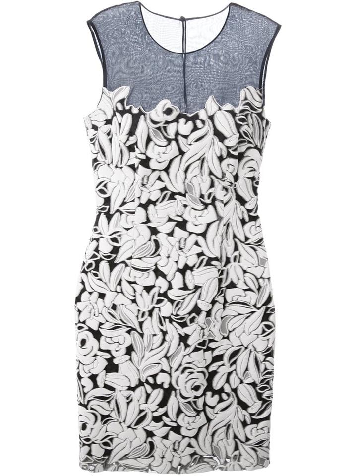 Blumarine Floral Appliqué Dress