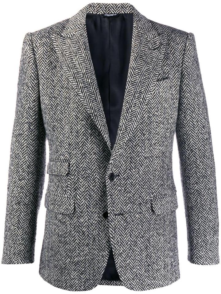 Dolce & Gabbana Single-breasted Blazer - Black