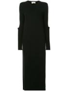Ports 1961 Fine Knit Long Dress - Black