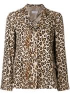 Alberto Biani Leopard Print Jacket - Nude & Neutrals