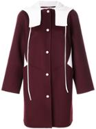 Valentino Compact Drape Cape - Pink & Purple