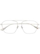 Dior Eyewear Aviator Style Glasses - Silver