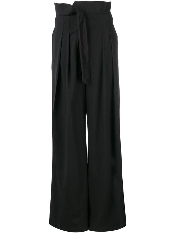 A.w.a.k.e. High-waist Tailored Trousers - Black