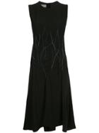 Marni Stitch Detail Sleeveless Dress - Black