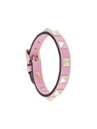 Valentino Rockstud Strap Bracelet - Pink