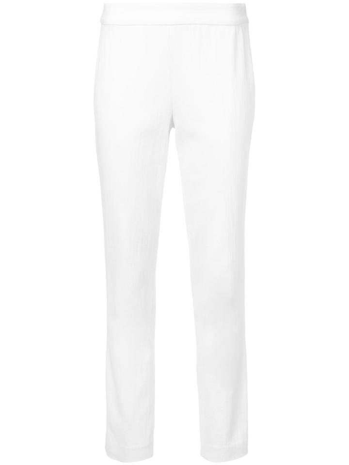 Josie Natori Straight-leg Trousers - White