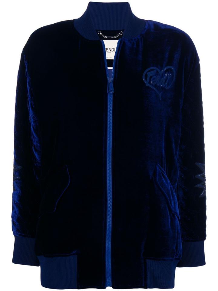 Fendi Bomber Jacket - Blue